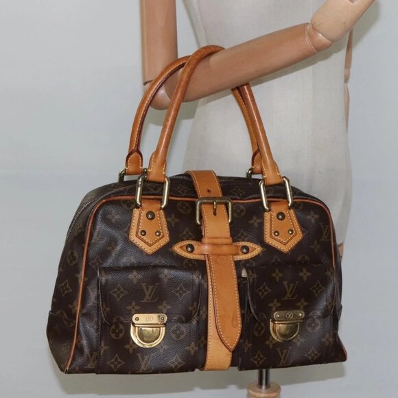 LOUIS VUITTON Monogram Manhattan GM Hand Bag - Picture 1 of 16